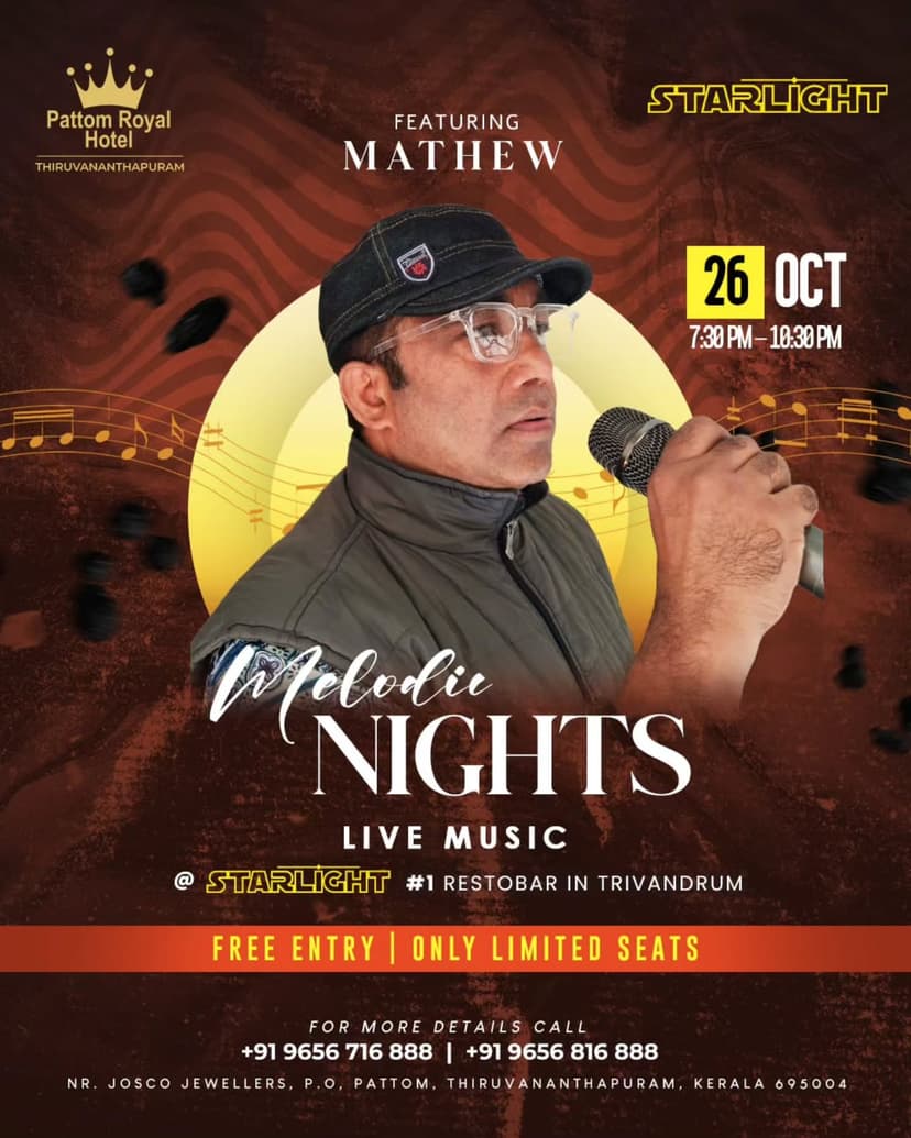 Melodic Nights Live Music ft. Mathew